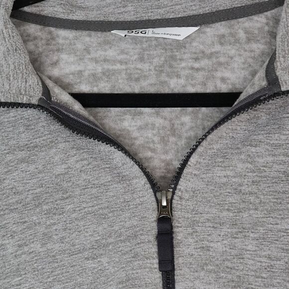 NWT LARGE MENS 1/2 ZIP FLEECE PULLOVER POCKETS - Picture 4 of 8